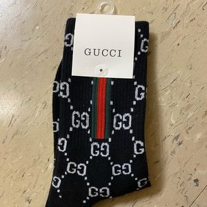 Black Gucci socks